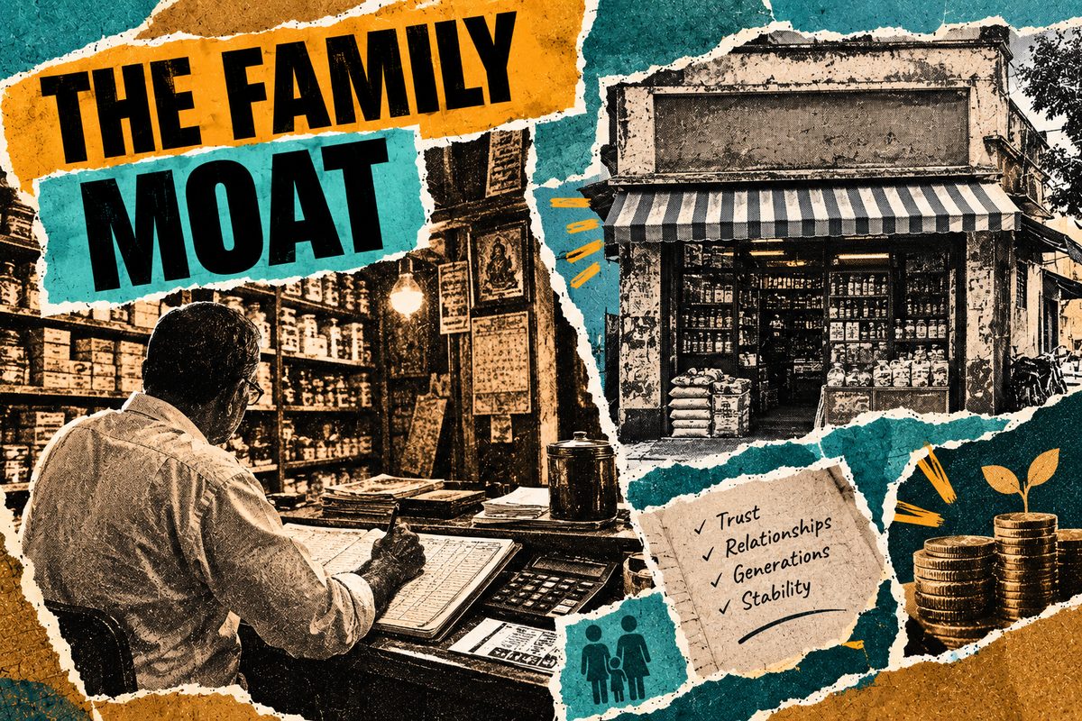 A small storefront, illustrating a family business